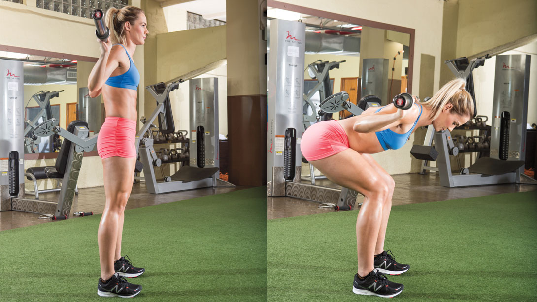 How To Good Mornings Proper Form Exercise Videos Guides